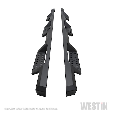Westin Automotive 20-C SILVERADO/SIERRA 2500/3500 CREW CAB 8FT  HDX DROP W2W NERF STEP BARS TEXTUR 56-534775